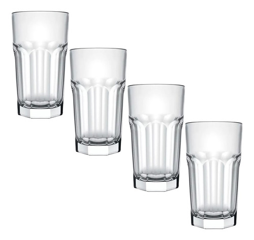 Vaso De Vidrio Flint Oslo 95x178mm Pack X 4.