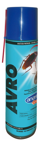 Avro Insecticida Cucarachas Chinches Anasac Espuma