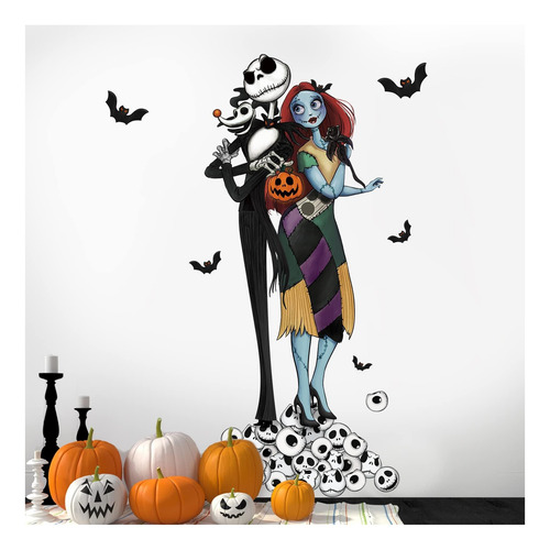 Mfault Halloween N Before Pegatinas De Pared Navideñas, Bat