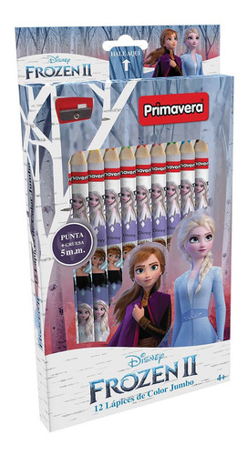 Colores Jumbo Frozen Ii Anna Elsa