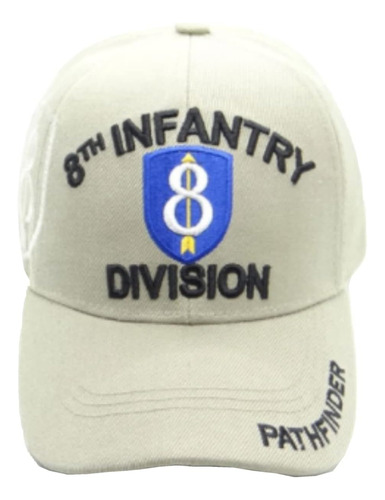 Gorra De Béisbol Con Emblema De La 8.ª División De Infanterí