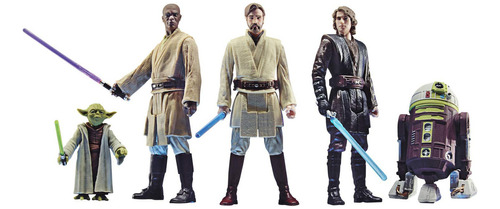 Star Wars Celebrate The Saga Toys Jedi; Juego De Figuras De.