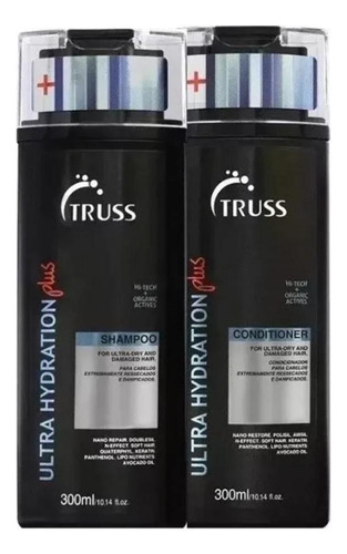 Truss Ultra Hydration Plus Kit 2x Shampoos + Condicionador