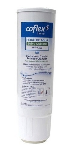 Repuesto Cartucho Coflex Wf-r101 Para Filtro Wf-110