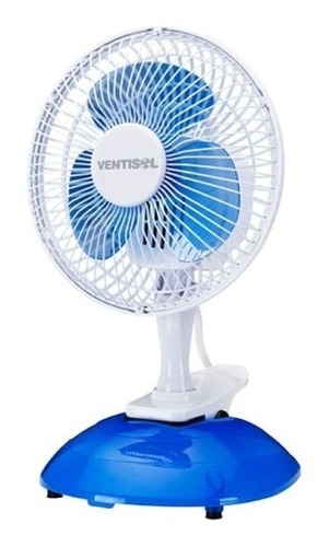 Ventilador Escritorio Personal 20 Cm Mesa Y/o Pinza Ventisol