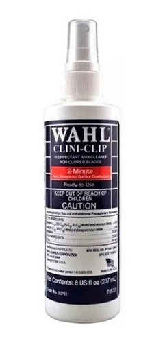 Spray Limpiador Desinfectante Cuchillas Wahl Clini Clip