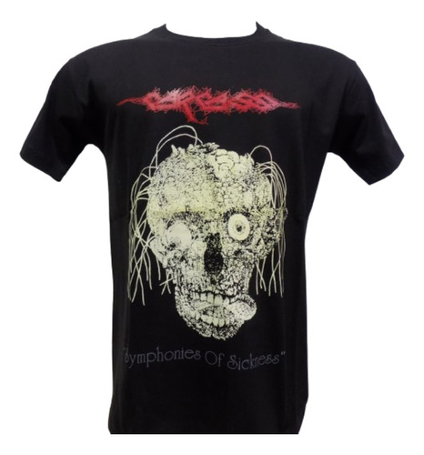 Remera De Carcass Xxl Xxxl Vs Modelos Rockería Que Sea Rock 