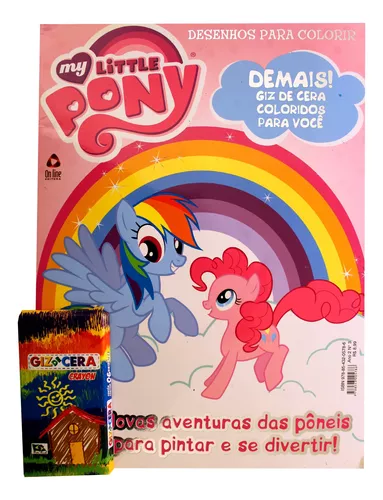 Título: Apostila com desenhos para colorir My Little Pony/ pintar