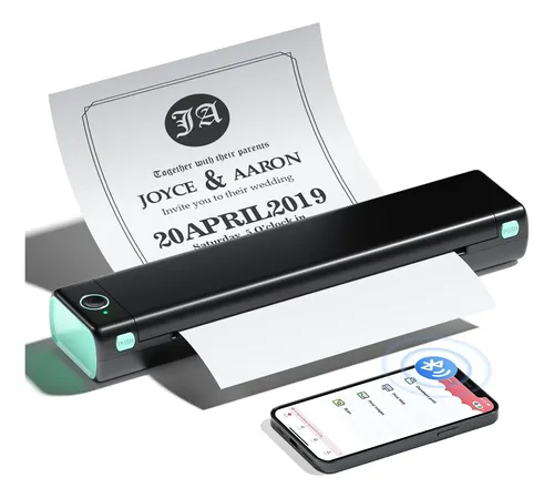 Impresora T M08F Pro - Impresora Portátil Inalámbrica De