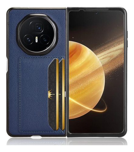 Funda Para Honor Magic V3 5g Tarjeta De Litchi