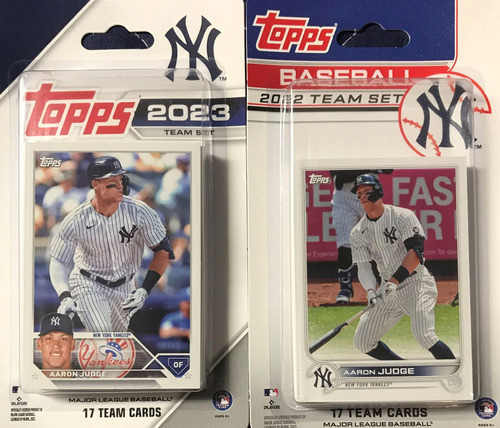 Conjunto De Equipo Sellado De Fábrica Topps De Los New York 