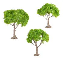 Comprar J- 3x Árboles En Miniatura Mini Árboles De Flores Amarillas