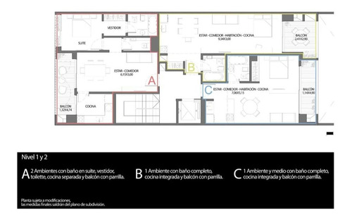 Imagen 4 de 7 de Departamento En Venta De 1 Dormitorio En Caballito