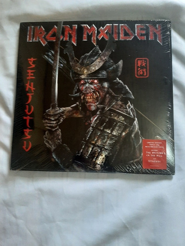 Imagem 2 de 10 de Iron Maiden -senjutsu- 3lp's(180gramas-preto)-lacrado