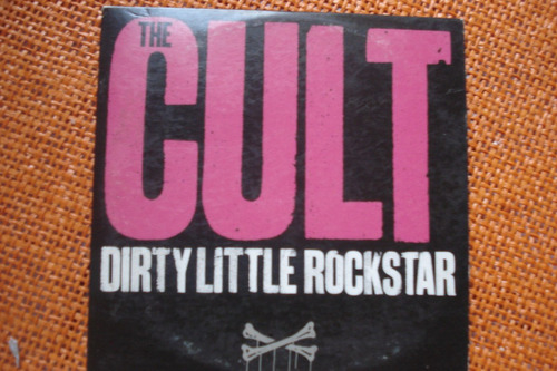 Cd Single The Cult Dirty Little Rockstar