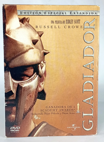 Gladiador | Película Dvd Edición 3 Discos Colección Español
