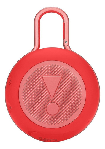 Imagen 3 de 3 de Parlante JBL Clip 3 portátil con bluetooth fiesta red