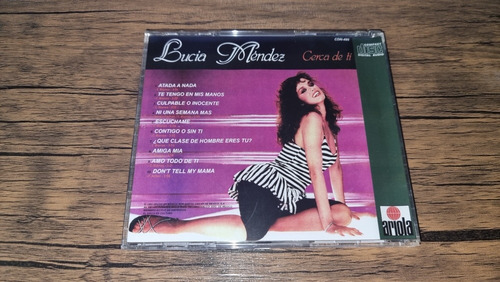 Lucía Méndez Cd Disco Cerca De Ti No Yuri Amanda Pandora Ari (Usado)