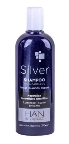 Shampoo Silver Matizador - Han 375ml