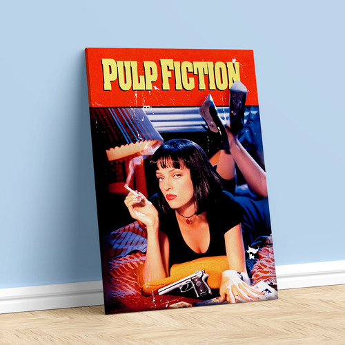 Cuadro Pulp Fiction 40x60cm Pvc Con Bastidor Imprimetuposter