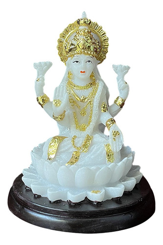 Escultura De Estatua De Loto De Hindú De La India,