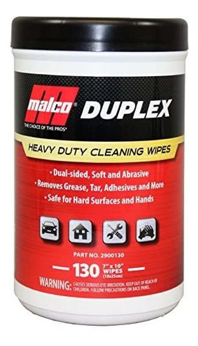 Cuidado De Pintura - Malco Duplex Heavy Duty Toallitas De Li