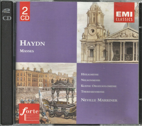 Haydn: Masses / Neville Marriner - 2cd Holanda