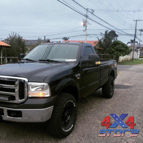 Imagem 2 de 4 de Retrovisores Americanos Reboque F250 Elétricos Led
