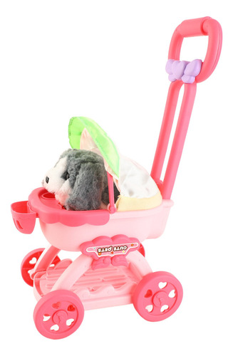 Carrito De Paseo Para Mascotas, Juguete De Juguete, Juego De
