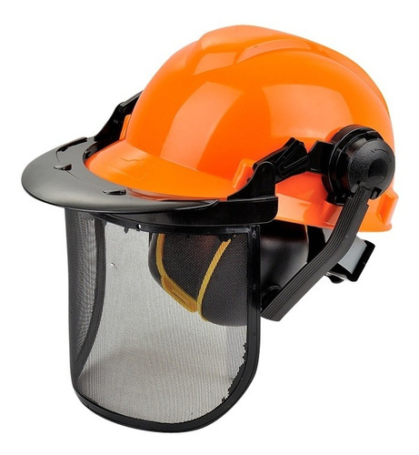 Imagen 3 de 7 de Casco Con Protector Facial Y De Oídos Equus Para Jardinería