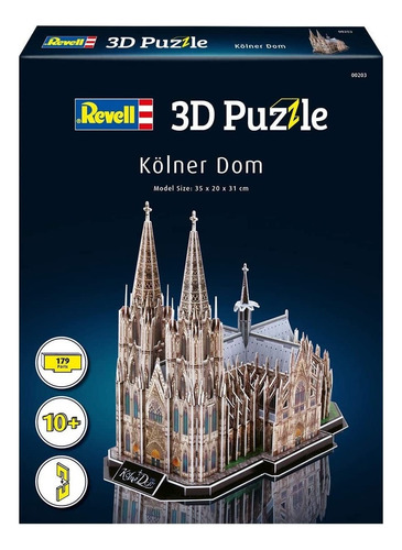 Quebra-cabeça 3d (3d Puzzle) Catedral De Colônia - Revell