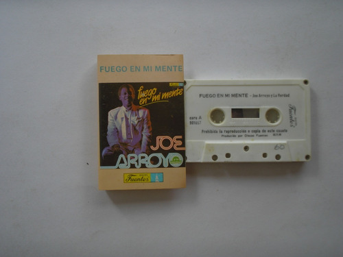 Joe Arroyo Fuego En Mi Mente Casete Edicion Colombia 1988