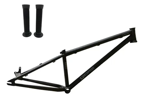 Quadro Gios Code Cromo Dirt Jump/street/grau 26 Preto/prata