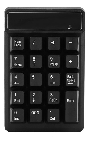 19 Teclas Mini Teclado Numérico Bluetooth 10 M Conexión 10