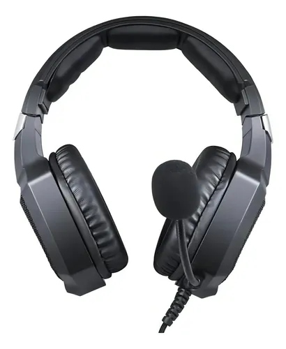 Headset Gamer Onikuma K8 Preto com Microfone Flexível e Luz LED
