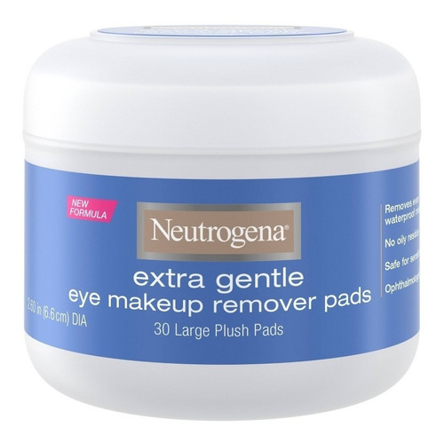 Neutrogena Extra Gentle Eye Makeup Remover Pads, Sensitive 
