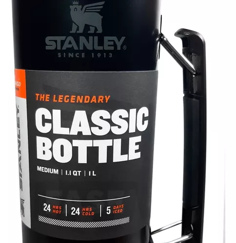 Termo Stanley Classic 1L con pico cebador Negro