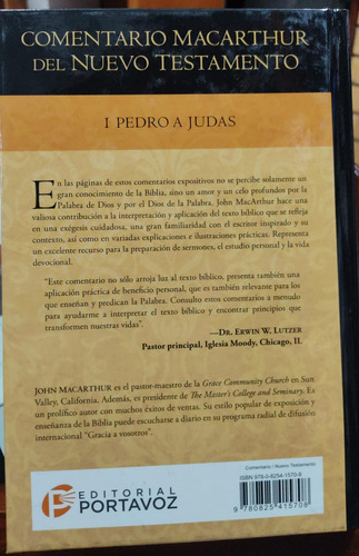 Comentario Macarthur Del Testamento 1 Pedro A Judas