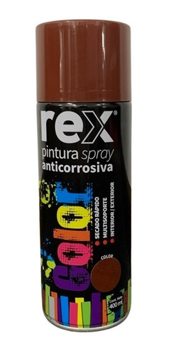 Pintura En Spray Aerosol Antióxido Rojo 400ml Rex60037 *ub*