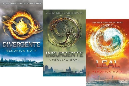 Pack Trilogía Divergente - Verónica Roth