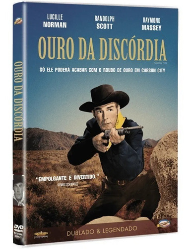 Ouro Da Discórdia - Dvd - Randolph Scott - Lucille Norman