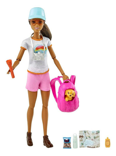 Barbie Dia De Spa Caminhada Com Pet - Mattel