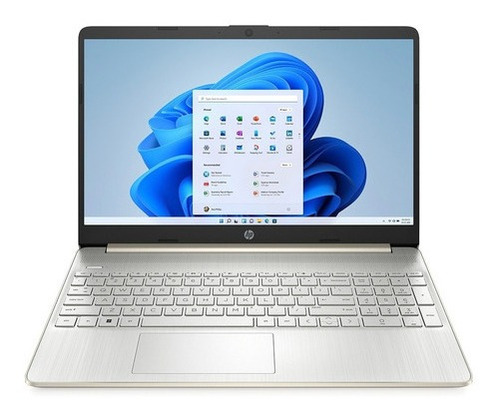Notebook HP 15-ef2514la plata 15.6", AMD Ryzen 7 5700U  8GB de RAM 512GB SSD, AMD Radeon RX Vega 8 (Ryzen 4000/5000) 1366x768px Windows 11 Home