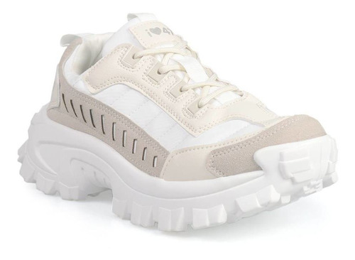 Zapatilla Acordonada Sneaker Con Plataforma 47 Street Huxley