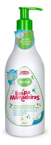 Limpa Mamadeiras Detergente Orgânico Desengordurante Bioclub