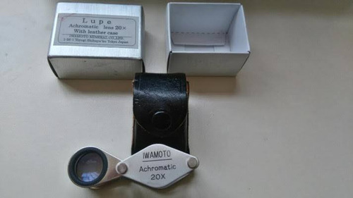 Imagen 1 de 1 de Lupa Para Geologo Iwamoto 20x, ($120) Acromatic