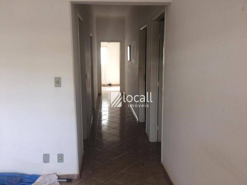 Imagem 3 de 18 de Casa Com 3 Dormitórios Para Alugar, 90 M² Por R$ 2.500/mês - Vila Esplanada - São José Do Rio Preto/sp - Ca2229