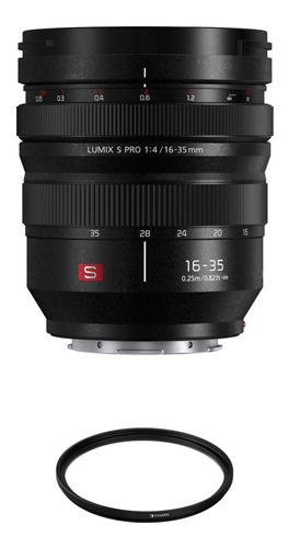 Panasonic Lumix S Pro 16-35mm F/4 Lente With Uv Filter Kit