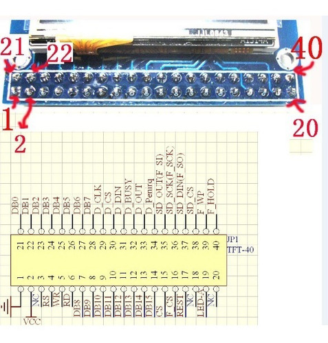 Arduino: Lcd Tft 3.2 320x240 Pixeles 65k Colores Touch
