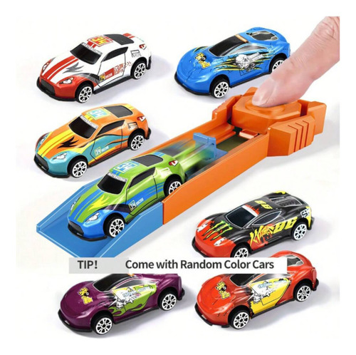 Lanzador De Juguete Con 2 Carros Set